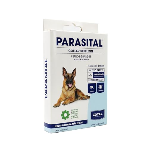 Zotal Parasital Collar Antiparasitario para Perros Grandes - 75...